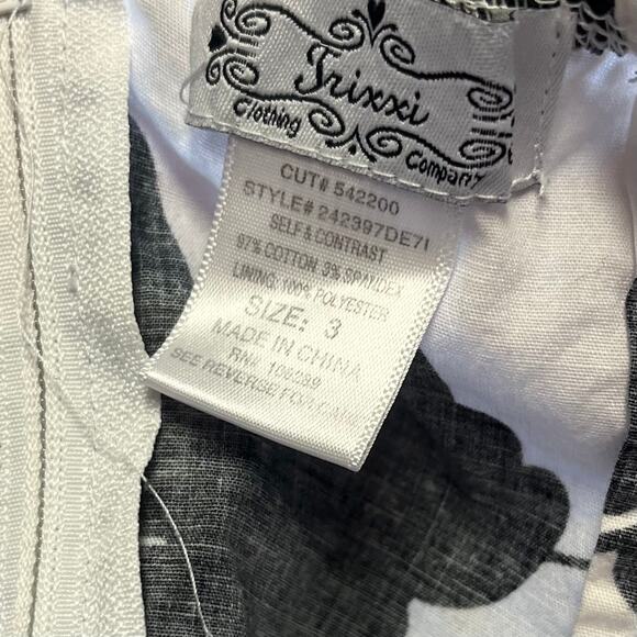 Trixxi Y2k Floral Sleeveless Mini Dress - Picture 4 of 5